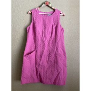 Southern Tide Pink Shift Dress Knee Length Size 12